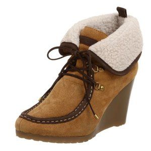 Tommy  Hilfiger Women's Zaria Wedge Boots Size 7